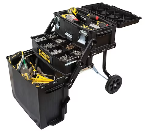 CAJA DE HERRAMIENTAS RODANTE TIPO GABINETE, 3 EN 1 , STANLEY, 020800R