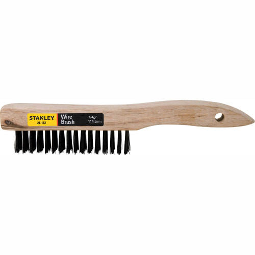 CEPILLO DE ALAMBRE CON MANGO DE MADERA DE 8PULG, 21-112, STANLEY