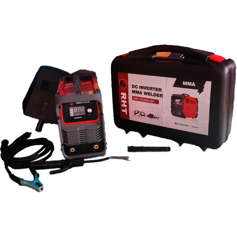 Soldadora inverter de 250 amperios en marca RINO TOOLS, 521027, '521027