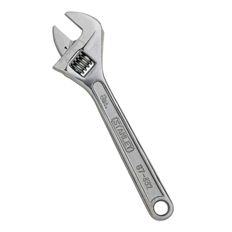 Llave ajustable de 6 pulgadas, Cromada, Stanley, 87-431la, 87-431LA