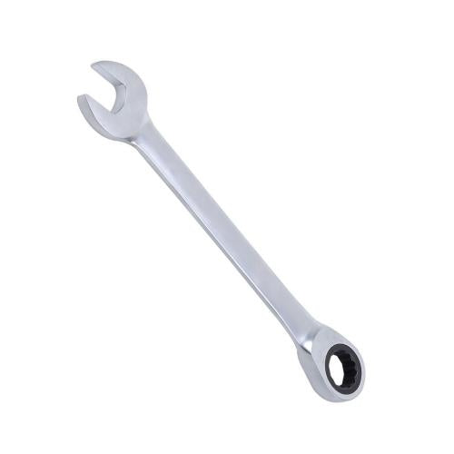 Llave combinada, cola corona, con ratch, 19mm, Stanley, 91-986