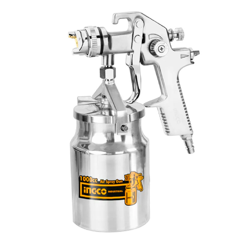 Pistola para pintar neumatica con sistema HVLP marca INGCO, ASG2101