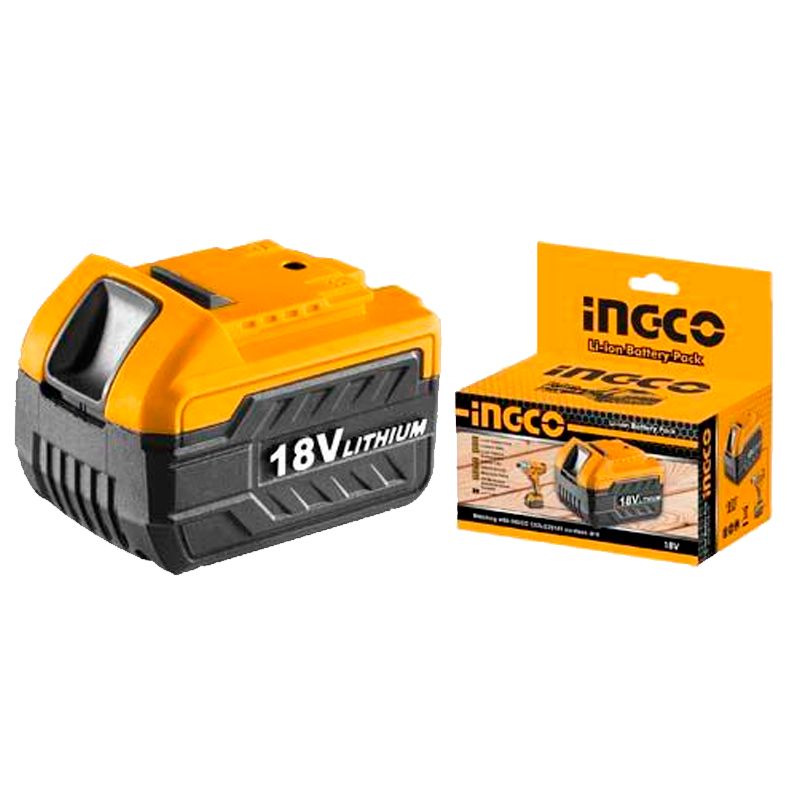 Batería de 18 voltios en marca INGCO, BATLI228180