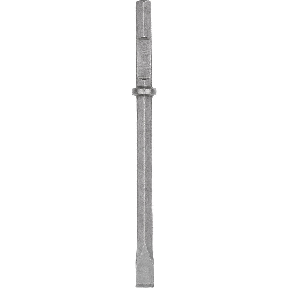 CINCEL PUNTA PLANA, HEX 1-1/10 PULG, 28 MM, PARA DEMOLEDOR ULDBRH2201 DE 30 KILOS, 21 PULG LARGO. MARCA EMTOP, DBC0415302