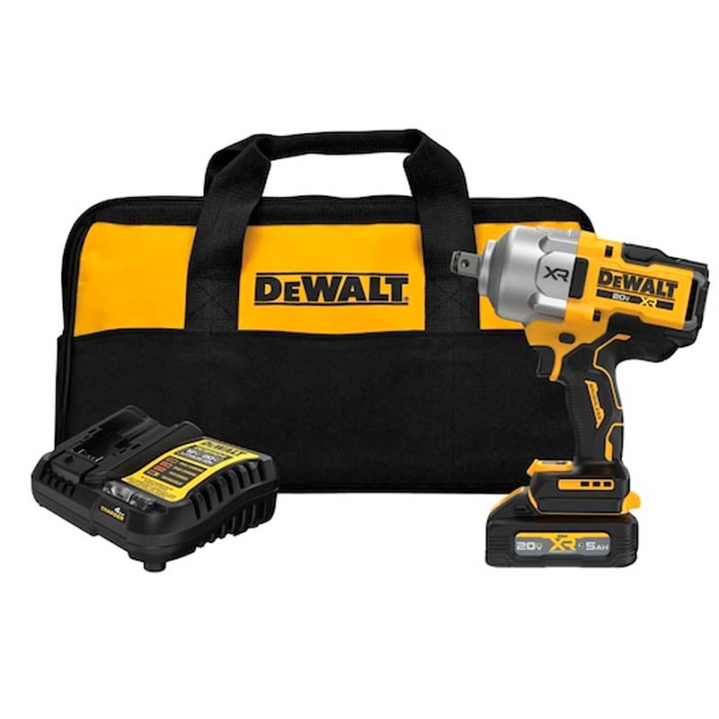 Llave de impacto inalámbrica de 3/4 plg con batería y cargador Dewalt DCF964GH1