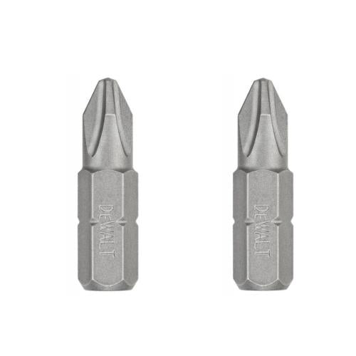 Juego de puntas para atornillar Phillips No. 2 x 1 plg, 2 piezas, Dewalt, dw2002 z, DW2002 Z