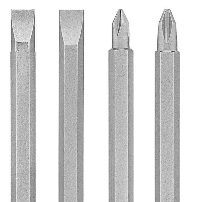 Puntas para atornillar de 3 1/2 pulgadas, 4 piezas, Dewalt, dw2100, DW2100