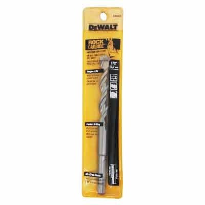 BROCA PARA CONCRETO DE 1/2" X 4" x 6", ROCK CARBIDE, DW5235 Y, DEWALT, DW5235 Y