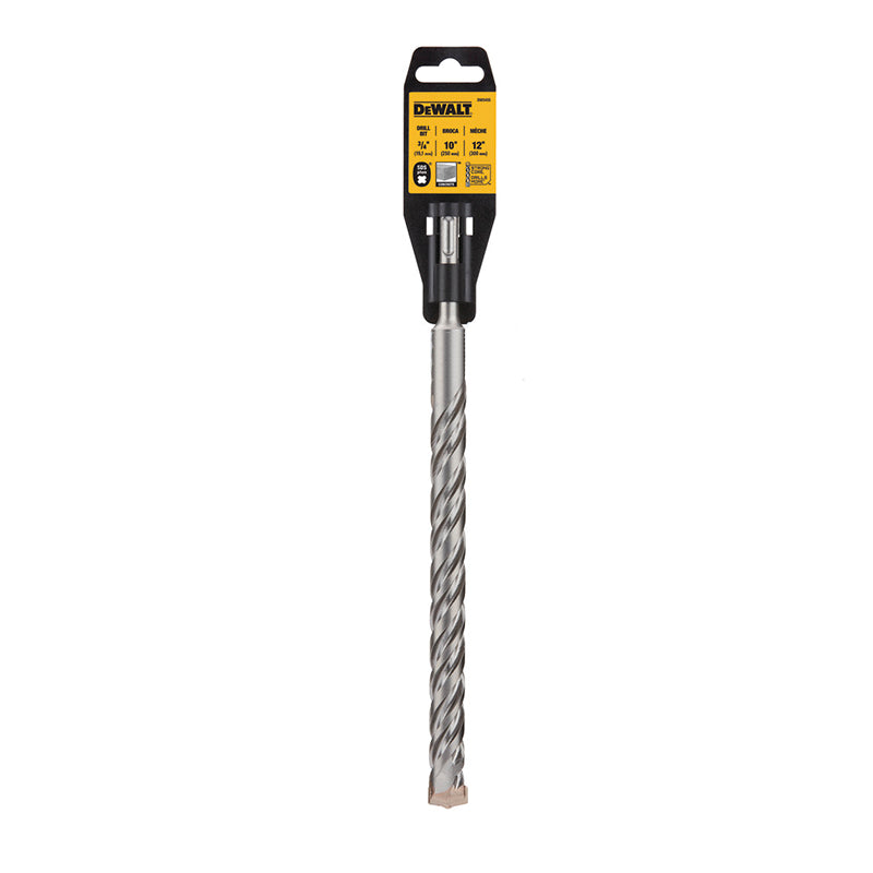 BROCA PARA ROTOMARTILLO SDS PLUS, 3/4PULG x 10PULG x 12PULG, DW5455 Y, DEWALT, DW5455 Y