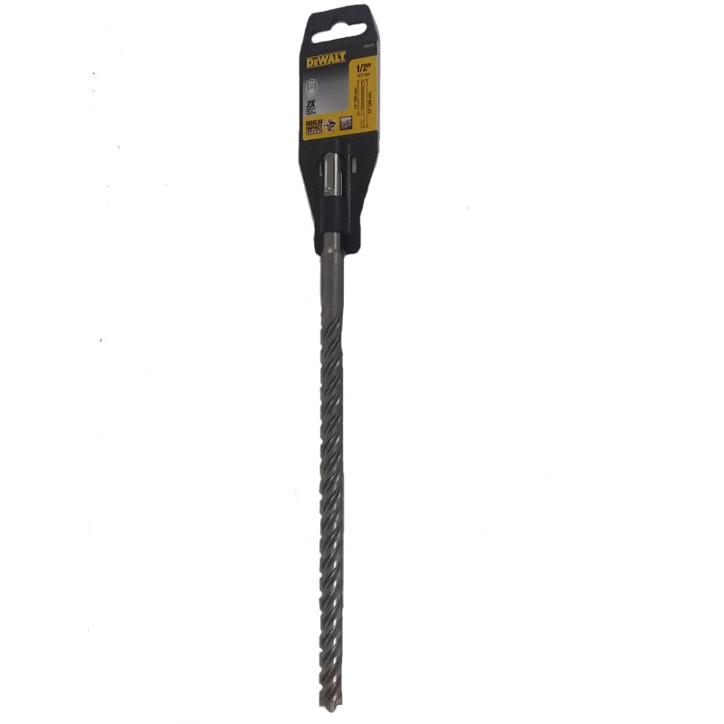 BROCA PARA ROTOMARTILLO SDS PLUS DE 4 CARAS, 1/2PULG x 10PULG x 12PULG, DW5539, DEWALT