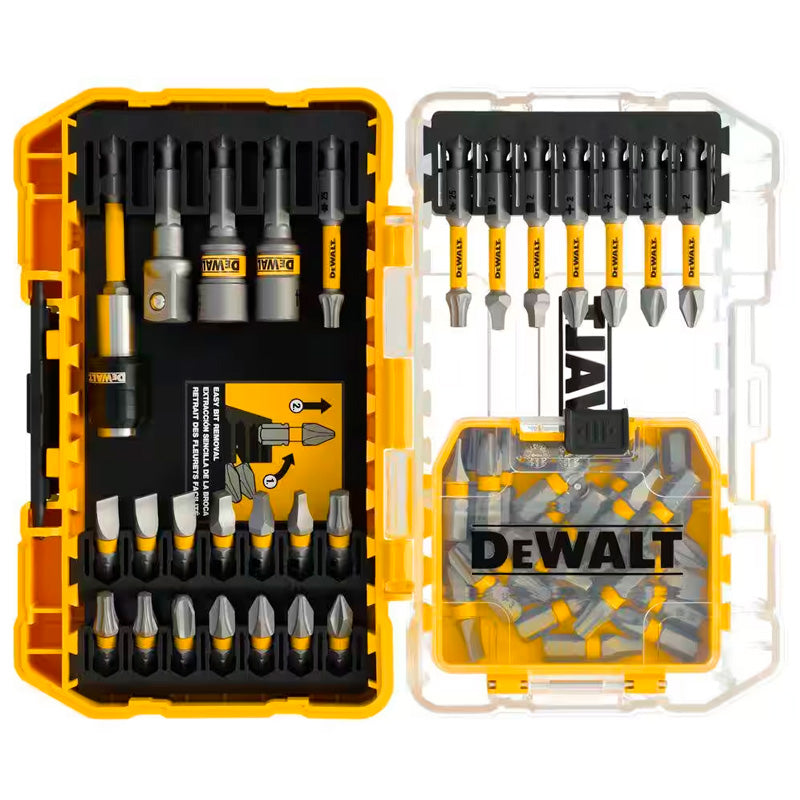 Juego de puntas para atornillar de 50 pizas, Dewalt, DWAUMF50SET