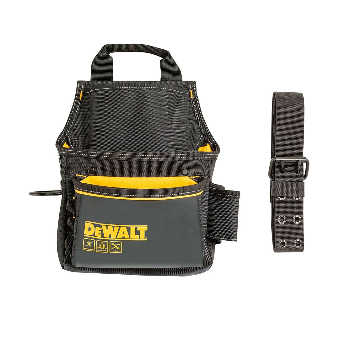 CARTUCHERA / PORTAHERRAMIENTAS PARA CONSTRUCTOR, CON 12 COMPARTIMIENTOS. MARCA DEWALT, DWST540101