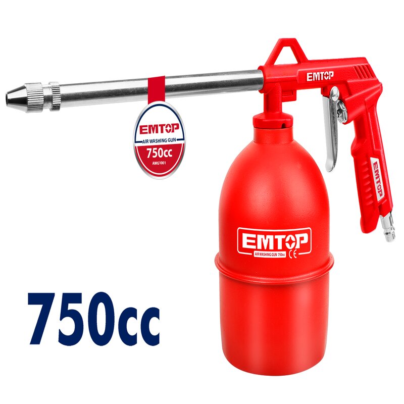 PISTOLA DE FLUSHING PARA LAVADO DE MOTORES, EMTOP, EASGW10011