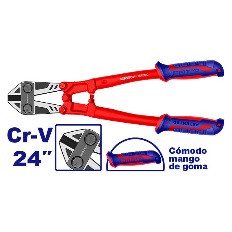 CORTA PERNOS 24 PULG, EMTOP, EBCR2401