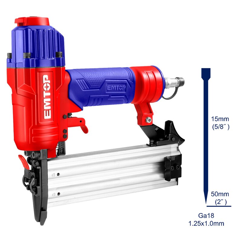 CLAVADORA NEUMATICA, 60 A 100 PSI. MARCA EMTOP, ECBN155001