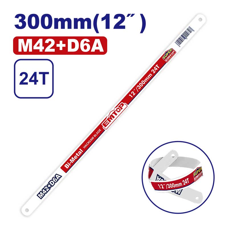SEGUETA PARA SIERRA DE ARCO 24 DIENTES 12 PULGADAS. EMTOP, EHFB2403