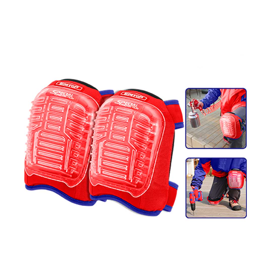 RODILLERAS PARA TRABAJO, CARCAZA DE PVC, ACOLCHONADO CON ESPUMA. MARCA EMTOP, EKPT0201