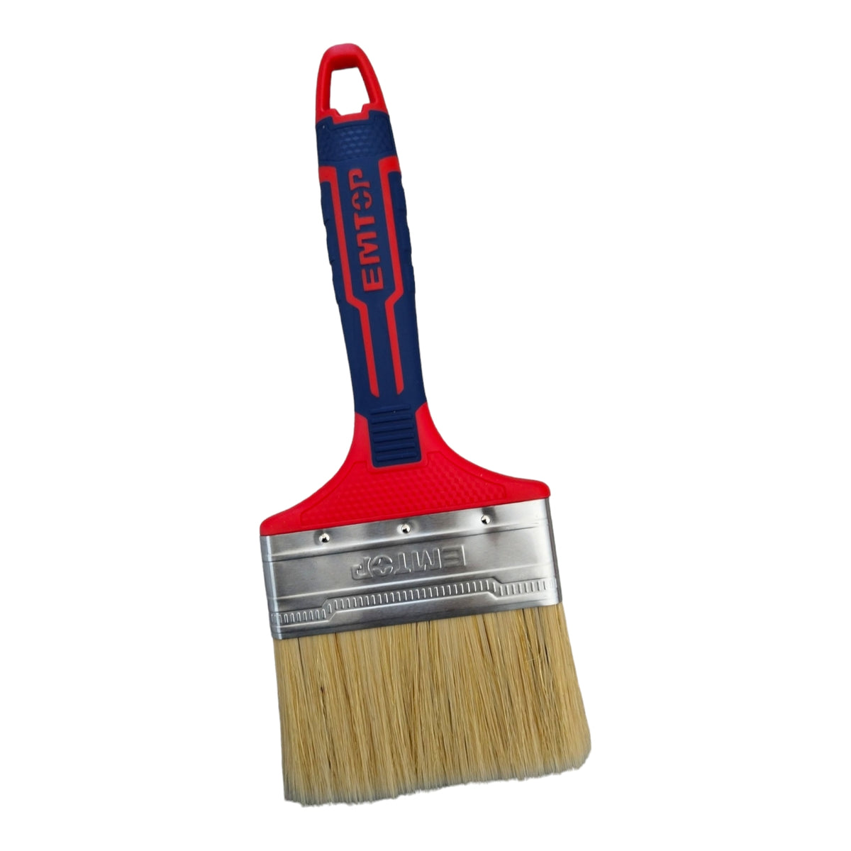 BROCHA MANGO DE PLASTICO DE 4 PULGADAS CERDAS DE ALTA CALIDAD. MARCA EMTOP, EPBH04601