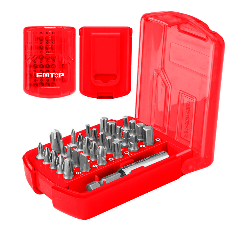 JUEGO DE PUNTAS PARA DESTORNILLADOR DE 30 PCS, ESDB08301
