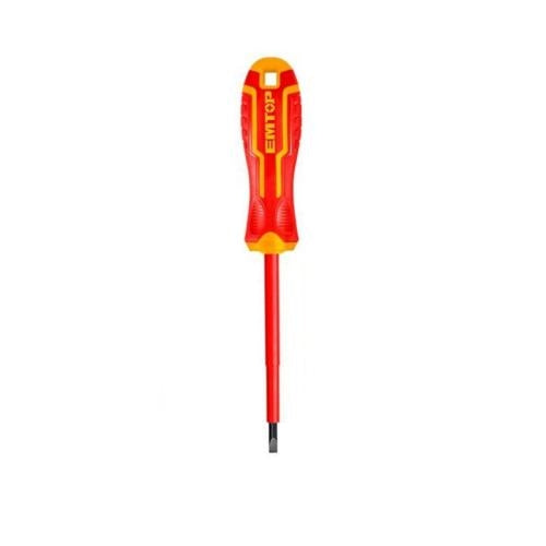 Desarmador plano #2, aislado, 1000v, Emtop, esdrj5125, ESDRJ5125