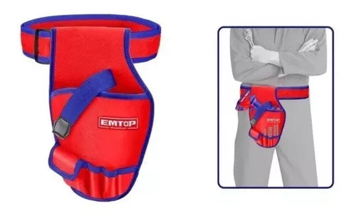 Funda para barreno, 4 bolsillos, Emtop, etbg48034, ETBG48034