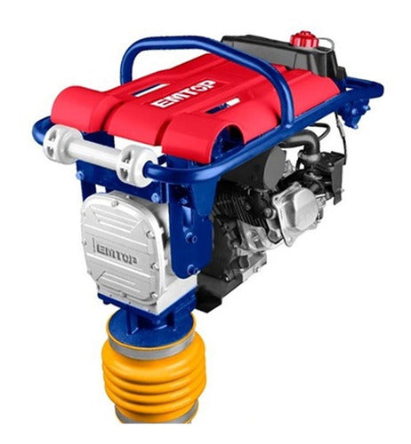 COMPACTADORA TIPO BAILARINA, A GASOLINA,4,800 WATTS, ZAPATA 33 X 29 CENTIMETROS. MARCA EMTOP, ETRR657902