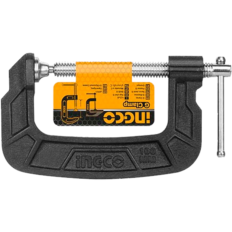 Prensa tipo C de 6" en marca INGCO, HGC0106