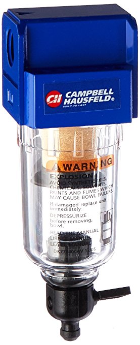 TRAMPA DE AGUA/FILTRO AGUA PARA COMPRESOR, MINI FILTRO. MARCA CAMPBELL HAUSFELD, MP513803AV