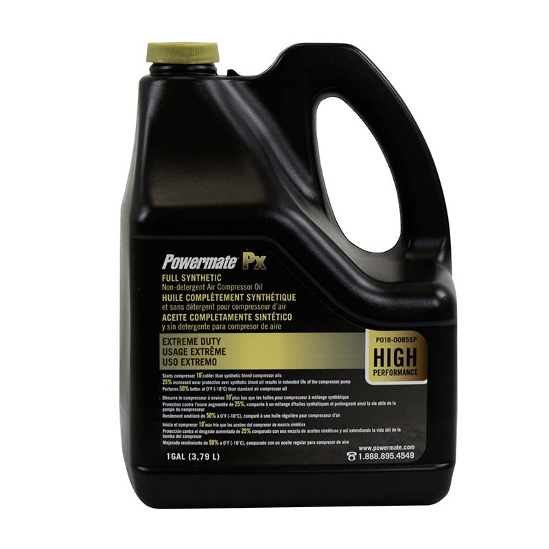 ACEITE PARA COMPRESOR DE AIRE, 1 GALON FULL SINTETICO. POWERMATE, P018-0085SP