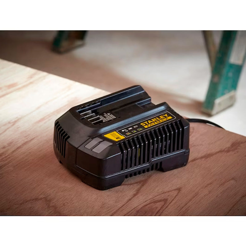 Cargador de baterías de 20 voltios, para sistema V20, Stanley, SC200-B3