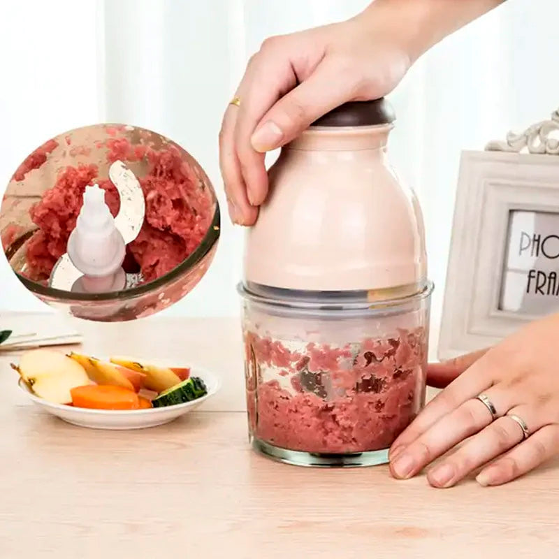 Procesador de alimentos color rosa, Sokany, SK-YM-7041-R