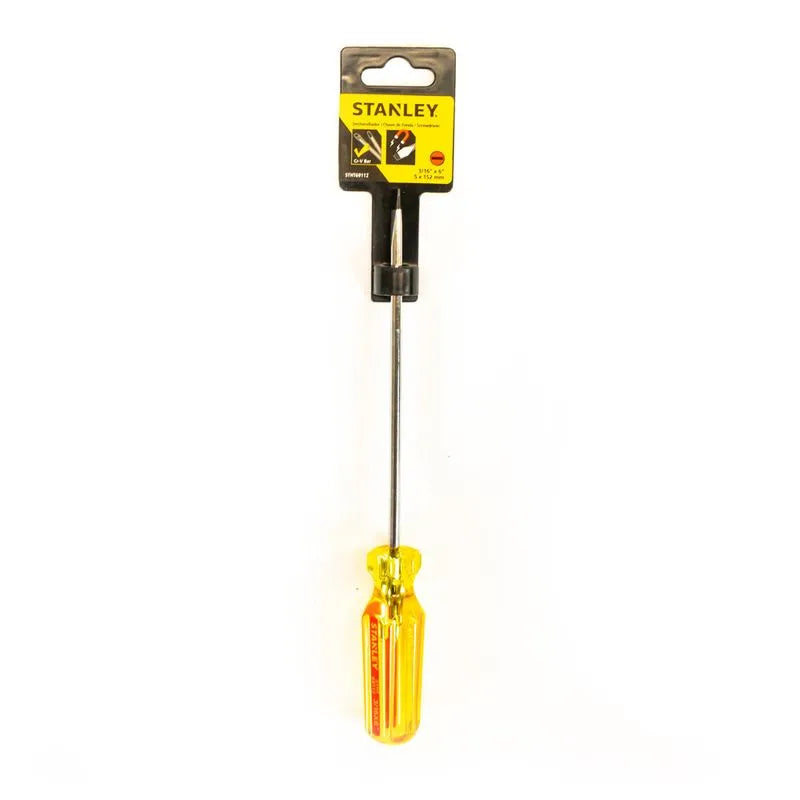 Desarmador de gabinete de 3/16 x6 plgs, Stanley, stht69112, STHT69112