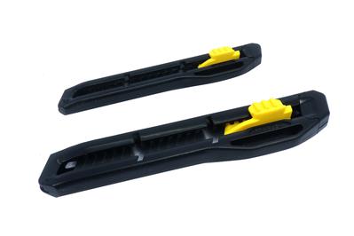 Set de 2 cuchillas retráctiles, quebrables, bloqueo lateral, Stanley, stht81433-840, STHT81433-840