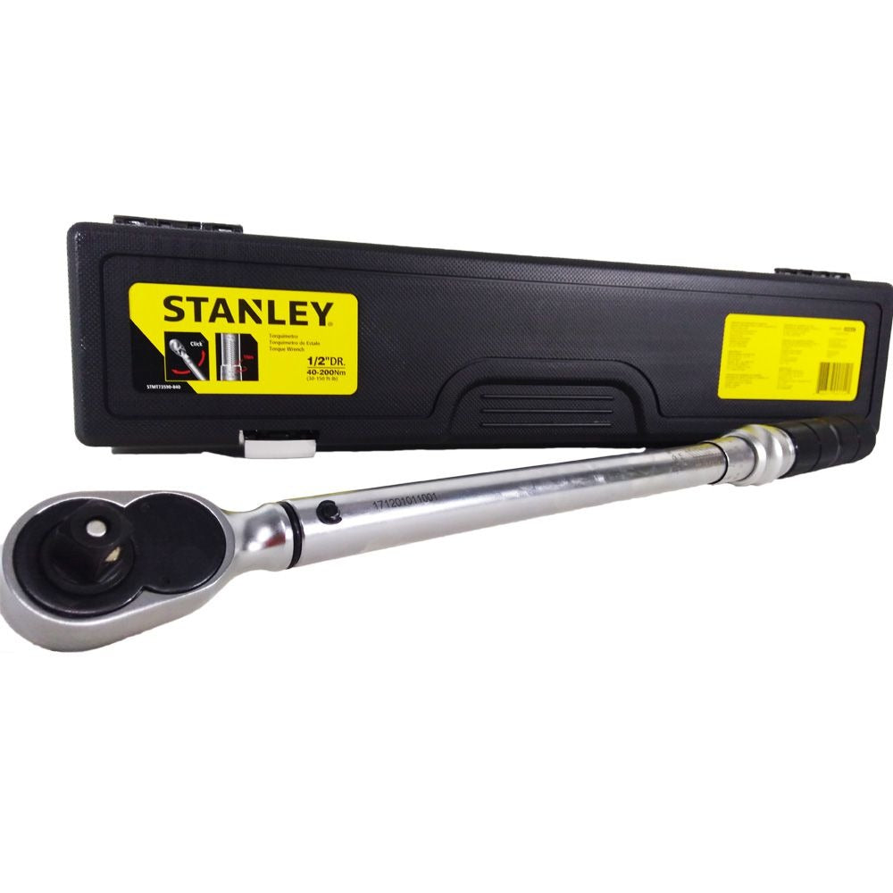 TORQUIMETRO PROFESIONAL DE 1/2 PLG, 40-200 NM, STANLEY, STMT73590-840