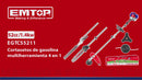 Chapeadora multifuncional 4 en 1, Emtop, EGTC55211