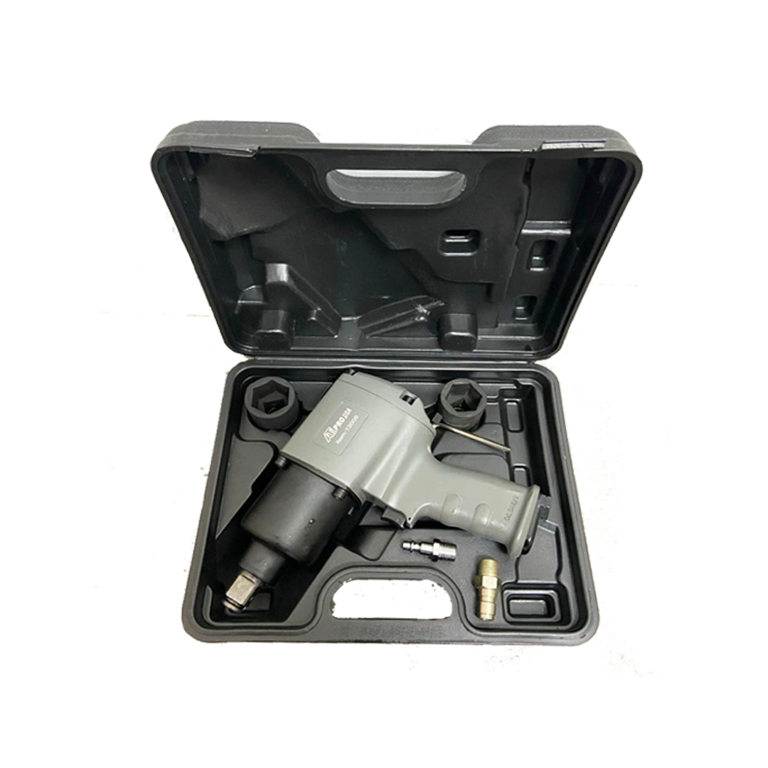 LLAVE DE IMPACTO DE 3/4", DOBLE MARTILLO, CON CAJA PLÁSTICA, CON COPAS 30MM Y 33MM, 218070, ATEPRO