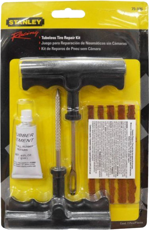 JUEGO 8 PIEZAS DE REPARACION NEUMATICOS, 79-036