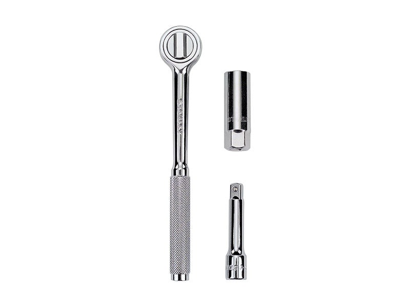 JUEGO DE COPAS PARA BUJIAS DE 3/8 PLGS, STANLEY, 86-249