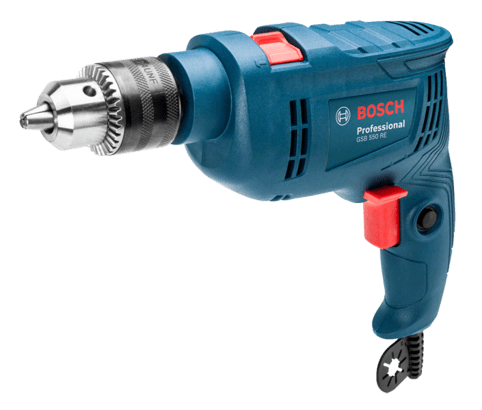 Barreno percutor de 1/2 plgs, 550 watts, 0-3100 rpm, 06011B60G2, GSB 550 RE, Bosch