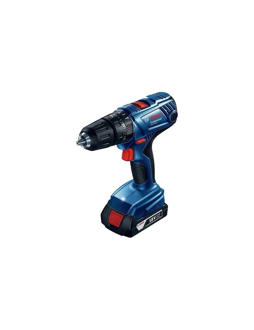Barreno percutor inalámbrico de 1/2 plgs, 0-500 y 0-1900 rpm, 06019F83G0, GSB 180-LI, Bosch