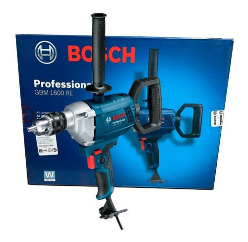 Barreno tipo espada de rotación, 5/8 plgs, 850 watts, 0-630 rpm, 06011B00G0, GBM 1600 RE, Bosch
