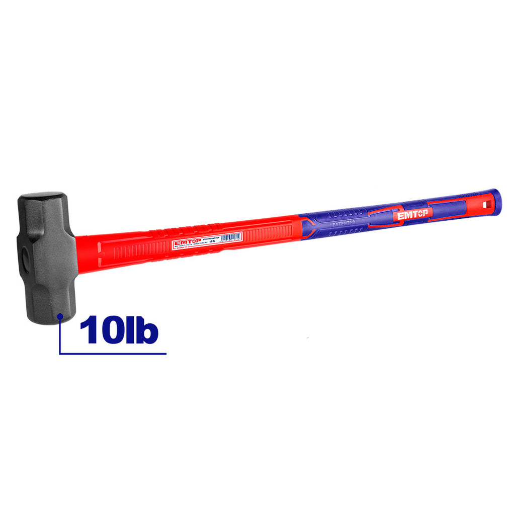 Mazo De Goma Rubi 65905 – 500 G, Cara Plana, Color Negro, Ideal Para Albañilería Y Bricolaje