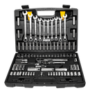 JUEGO DE HERRAMIENTAS, 123 PIEZAS, MEDIDAS EN PLG Y MM, 94-374, STANLEY