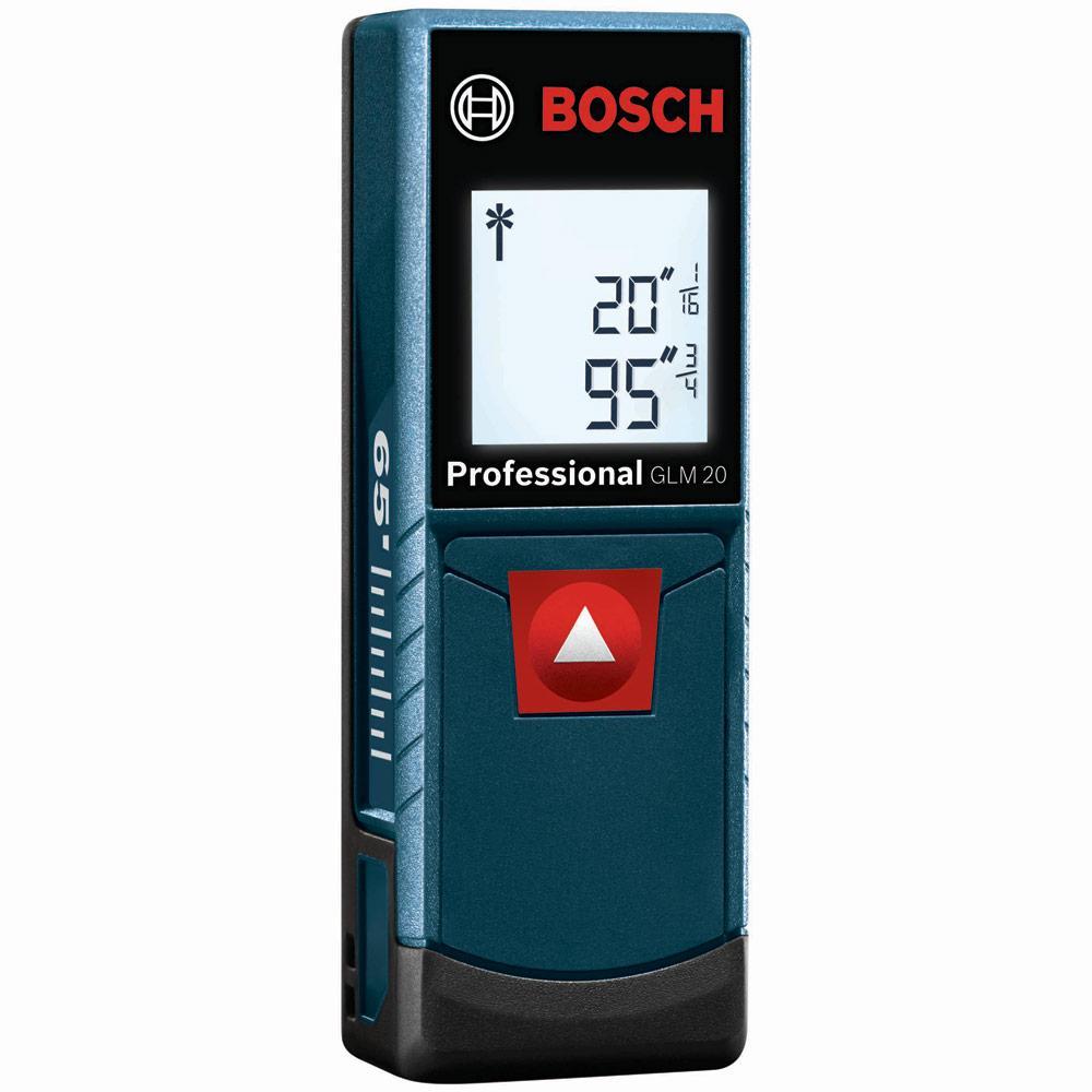 Medidor de distancia laser de 20 mts, color rojo, 0601072EG0, GLM 20, Bosch