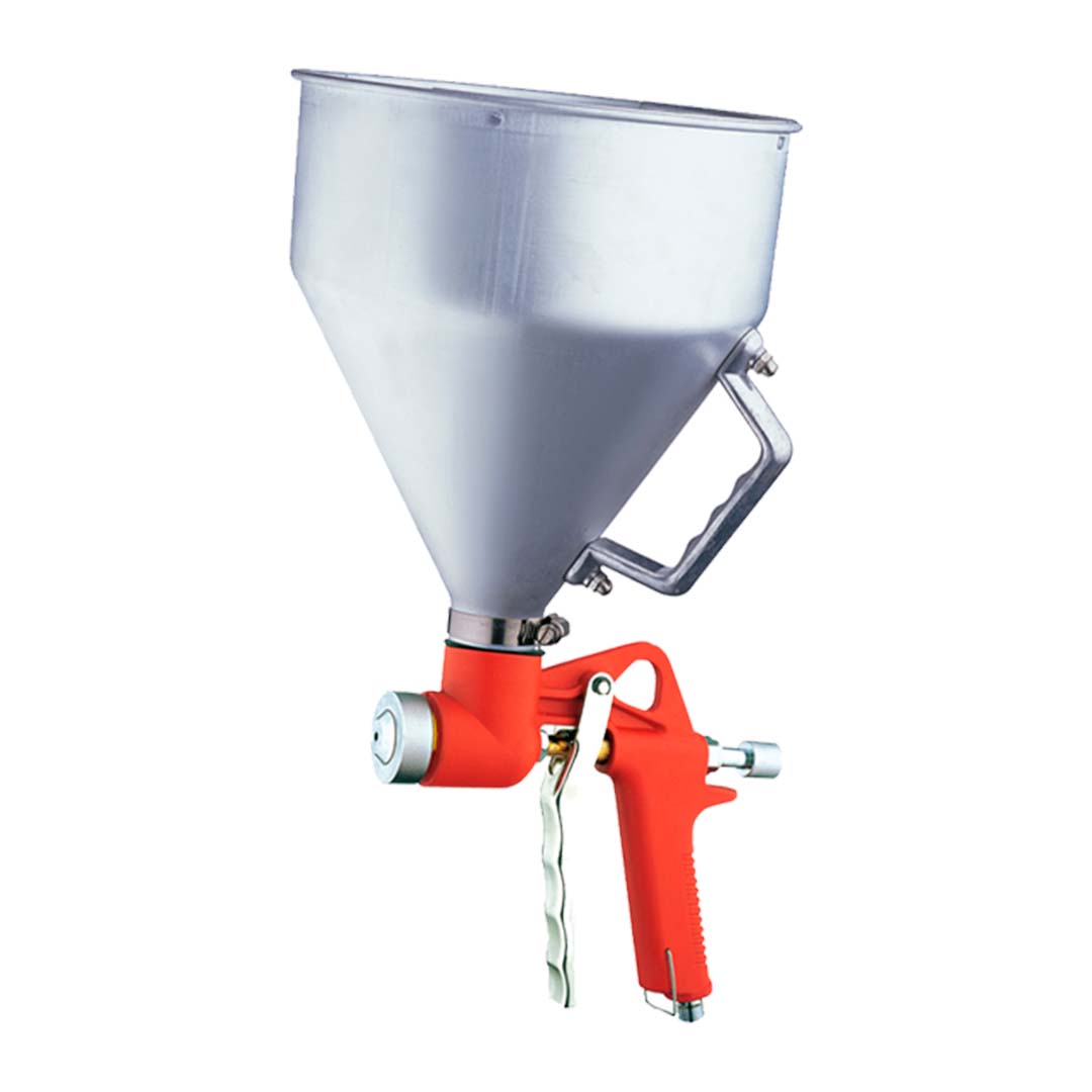 PISTOLA PARA TEXTURIZADO, TOLVA DE ALUMINIO, 4500 CC, B001-A, 218039, WUFU