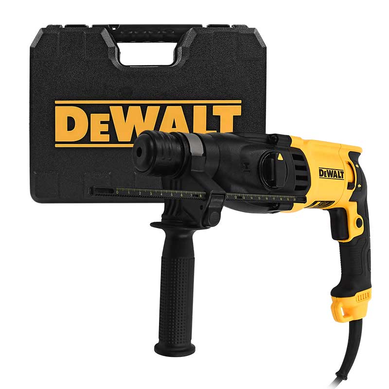 ROTOMARTILLO SDS PLUS DE 1", 800 WATTS, 0-1500 RPM, 2.9 JOULES, CON ADAPTADOR DE MANDRIL GRATIS, D25133K-B3, DEWALT