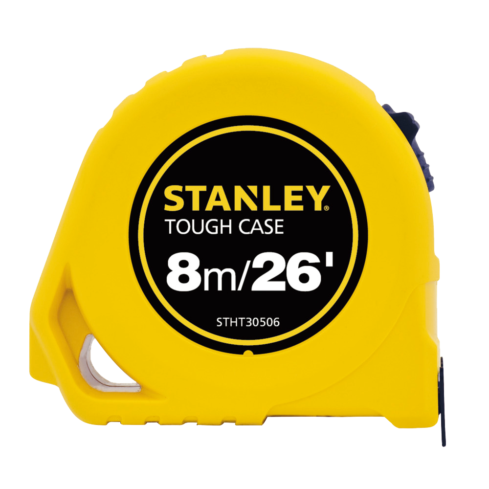 Cinta métrica de 8 metros x 1 plg, Tough Case, stht30506-840, Stanley, STHT30506-840