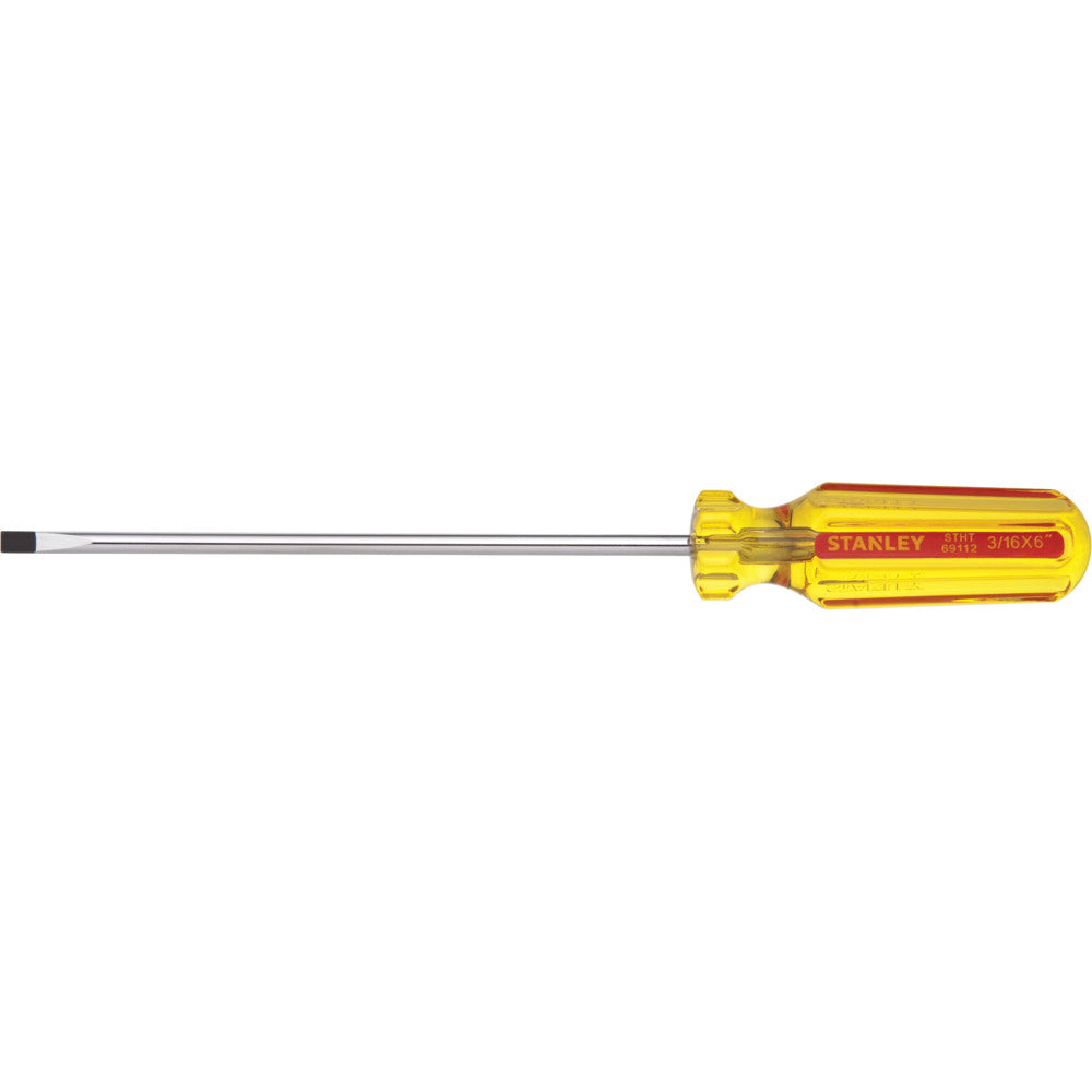 Desarmador de gabinete de 3/16 x6 plgs, Stanley, stht69112, STHT69112