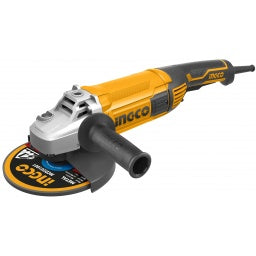 ESMERILADORA DE 9 PLGS, 2200 WATTS, 6600RPM, 110 VOLTIOS, INGCO, UAG220018