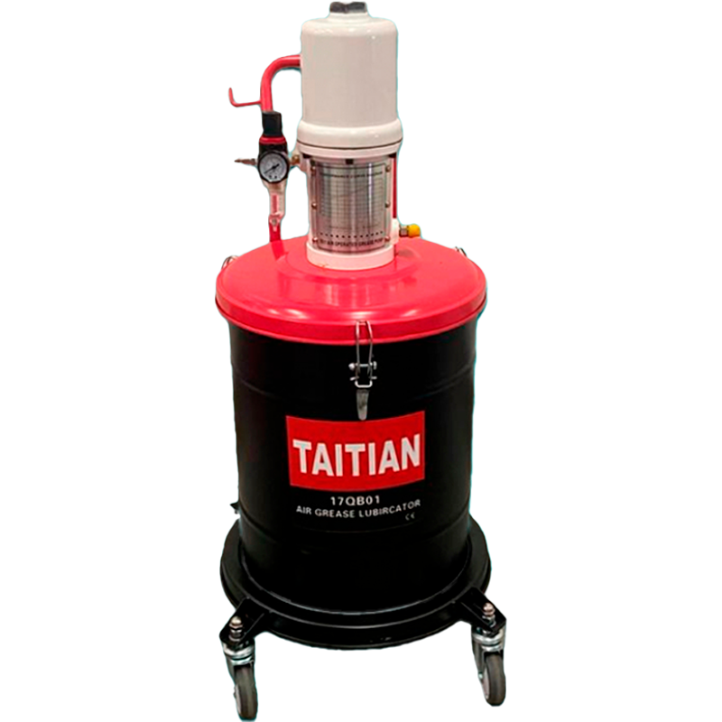 Engrasadora neumática de 40 litros en marca TAITIAN, 17QB01